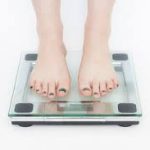feet on scale